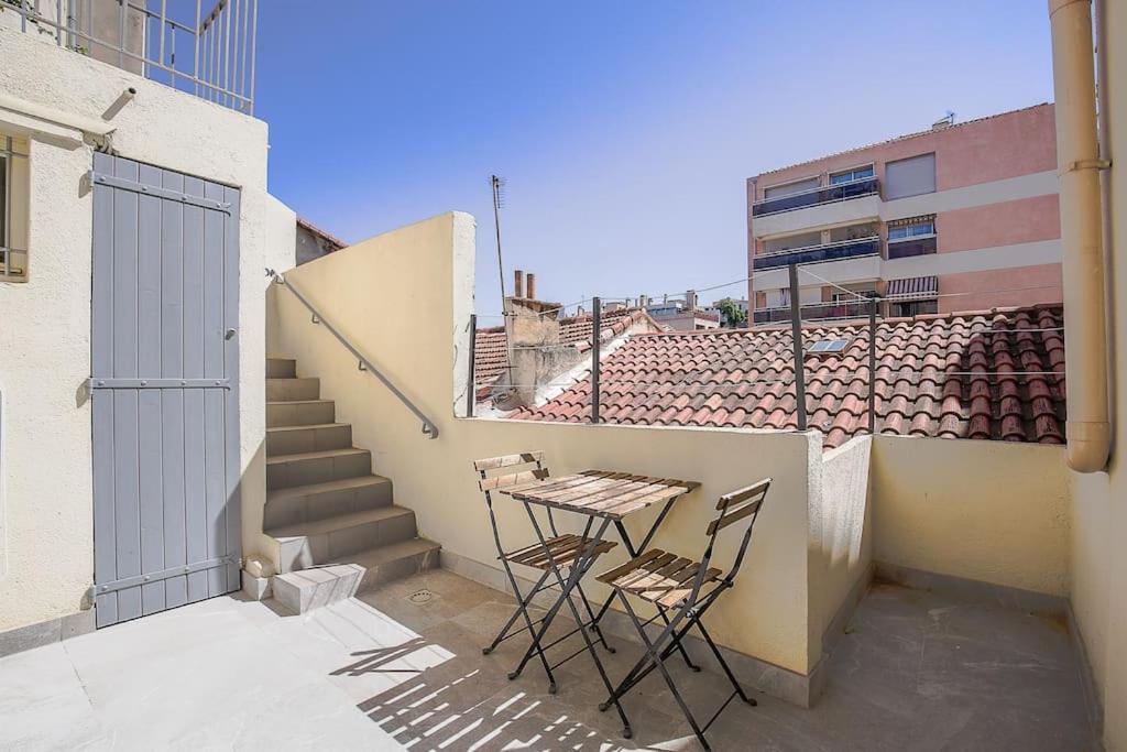 Endoume, Charmant T2 Au Calme, Terrasse, 13007 Marseille Extérieur photo